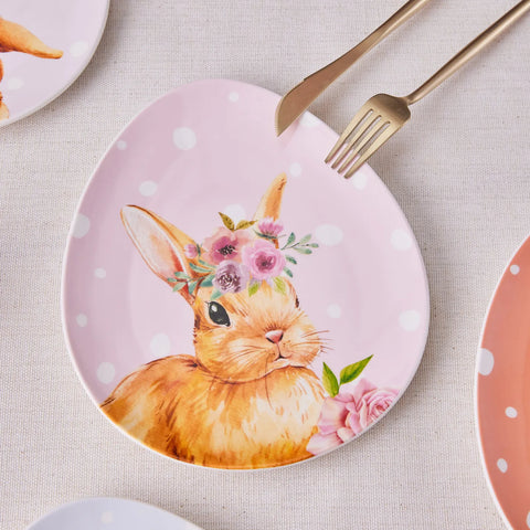 Karaca Ostern Kuchenteller, 4 Teilig