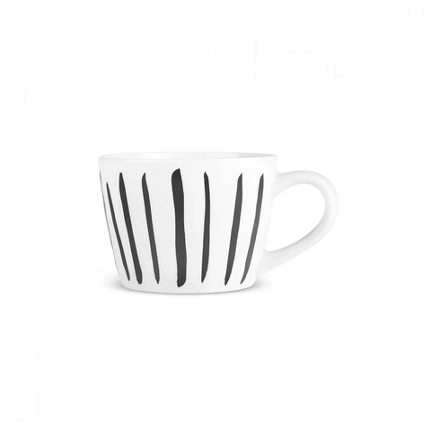 Karaca Linda Streifen Tasse, 350 ml