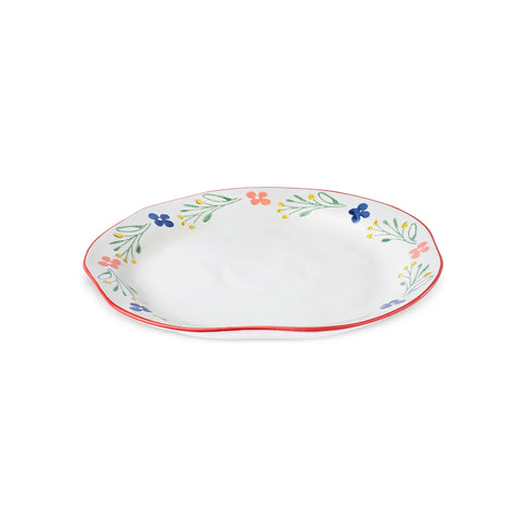 Karaca Primavera Essteller mit Blumen