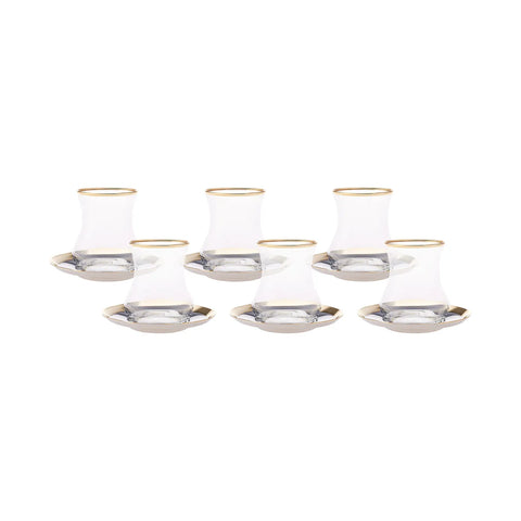 Karaca Pera Gold 18-teiliges Teeset
