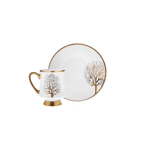 Karaca Afra Kaffeetasse für 6 Personen, 90 ml