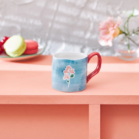 Karaca Primavera Espresso Tasse, Blau