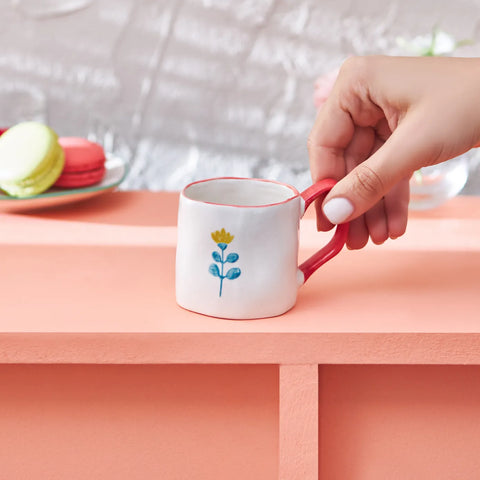 Karaca Primavera Espresso Tasse, Weiß