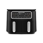 Karaca Air Cook Duo Hausmannskost XXXL 8 Liter Airfryer, Black Chrome, 8 Personen, 2500W