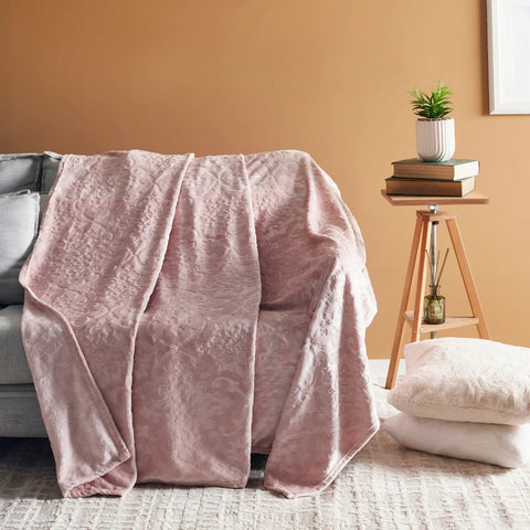 Karaca Laila Rose Decke, 220x240 cm