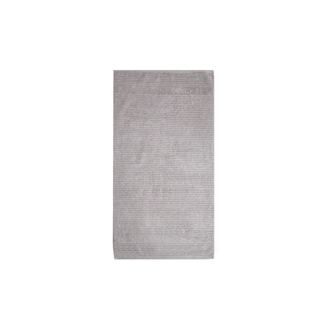 Karaca Rachel Supreme Handtuch, Hellgrau, 50x100 cm