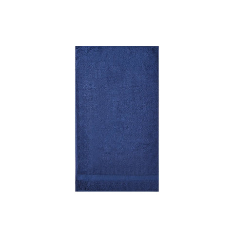 Karaca Joey Handtuch aus Egyptian Baumwolle, Dunkelblau, 50x100 cm
