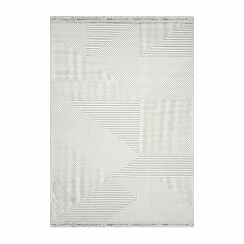 Kaşmir Halı 7/24 İskandinav Clara, Grau, 120x180 cm
