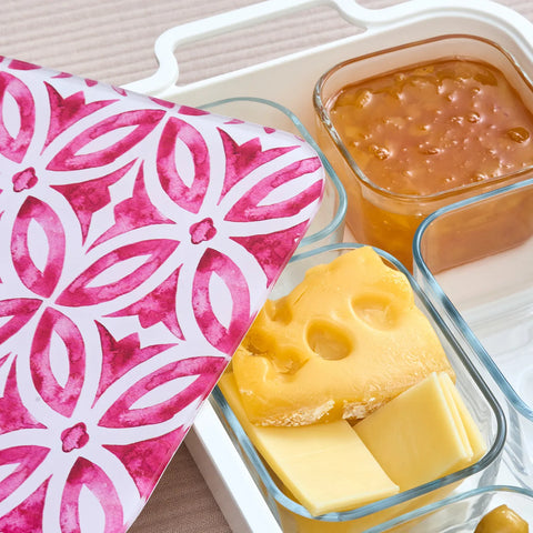 Karaca Jofy Frühstücksset, Rot