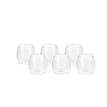 Karaca Anthon Flattened Espressotasse Set, 6 Teilig