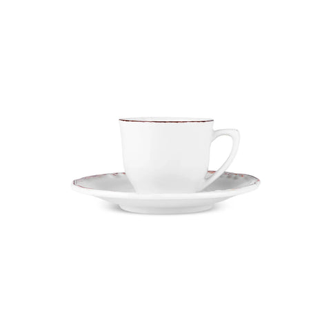 Karaca Elizabeth Ecru Teetasse, 180 ml