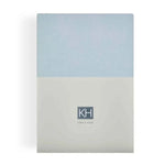 Karaca Home Jersey-Spannbetttuch doppelt, hellblau