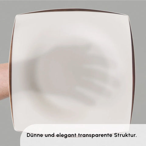 Karaca Fine Pearl New Agate 58-Teiliges 12-Personen Geschirrset Gold