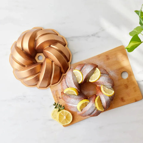 Karaca Mesh Gold Gusseisen Kuchenform, 26 cm