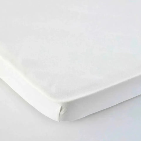 Karaca Home Jersey Spannbetttuch, Super King, Weiß