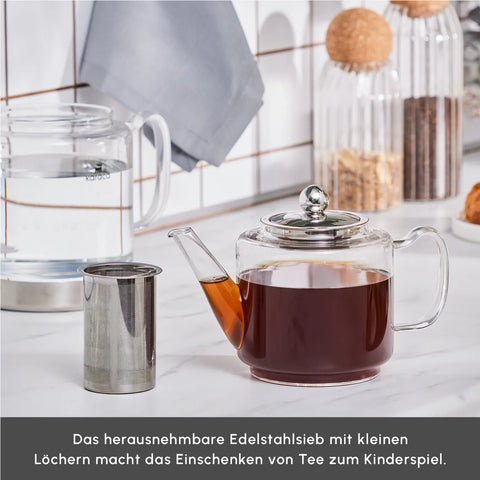 Karaca Dora Glas-Teekanne XL