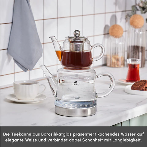 Karaca Dora Glas-Teekanne