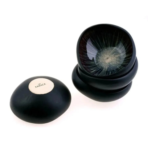 Karaca Galactic Reactive Schale, 4 Teilig, Schwarz