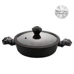 Karaca Bio Diamond Braten Gemüsetopf mit antibakteriellen Griffen und Induktionsboden 26 cm 3.2l