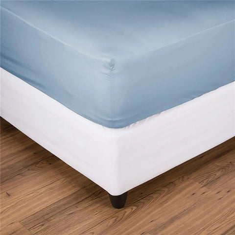 Nautica Jersey Spannbetttuch, Blau, 100x200cm