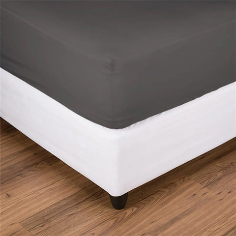 Nautica Jersey Spannbetttuch, Anthrazit, 100x200cm