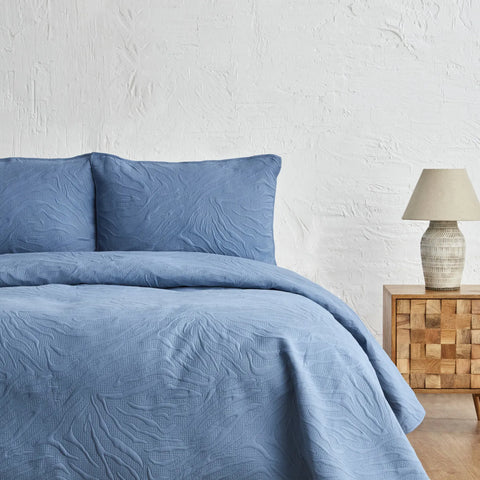 Karaca Home Sonnia Doppelbettdecke Set Indigo