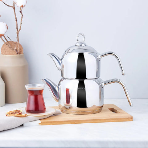 Karaca Urban Mini Metall Teekannen Set