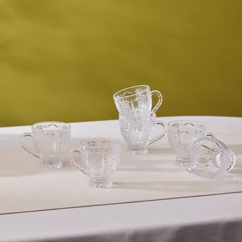 Karaca Seda 6 Personen Glas Tee Cup 180 Ml
