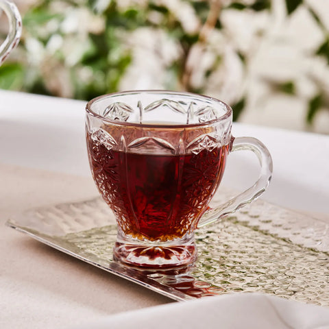 Karaca Seda 6 Personen Glas Tee Cup 180 Ml