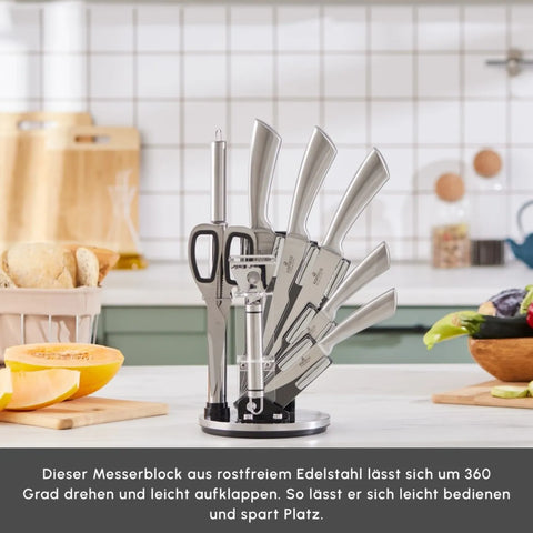 Karaca Meister Palm Steel Messerset, 9-teilig