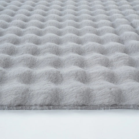 Kaşmir Halı 7/24 Cosy Premium Bubble Hellgrau 120x180 cm