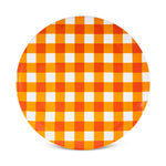 Karaca Halloween 24 Servierteller, Gingham, 27 cm