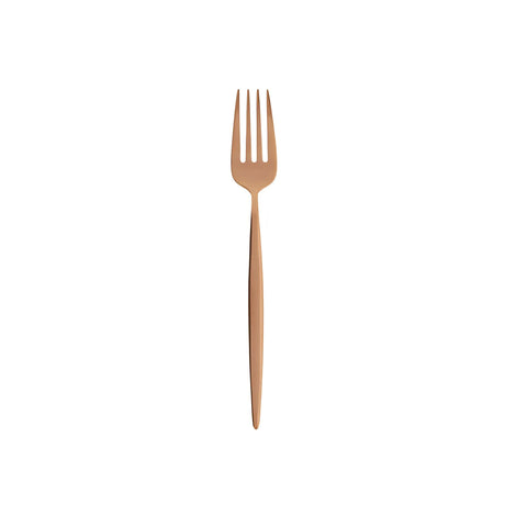 Karaca Lizbon 30 Teiliges 6 Personen Rosegold Besteck (Messer, Gabel Und Löffel) Set