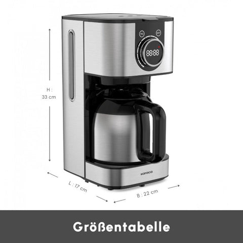 Karaca Series 2303 Stahl Filterkaffeemaschine