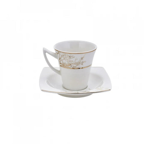 Karaca Autumn 12 Teilige Für 6 Personen Mochatassen-Espressotassen Porzellan