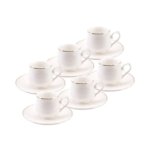 Karaca Beykoz 6-Personen-Kaffeetassenset, 80 ml