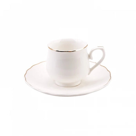 Karaca Beykoz 6-Personen-Kaffeetassenset, 80 ml