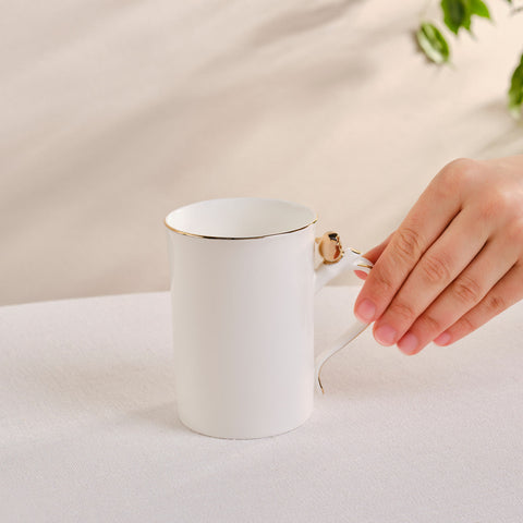 Karaca x Müge Anlı Vögel Becher Gold