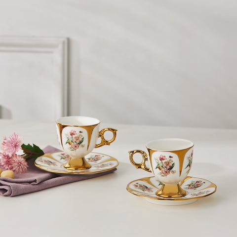 Karaca Söke Kaffeetasse für 2 Personen 90 ml